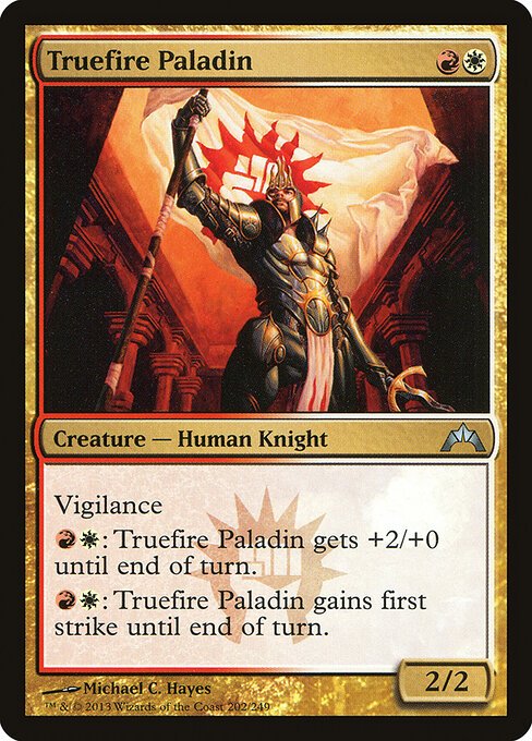 Truefire Paladin card from GTC #202
