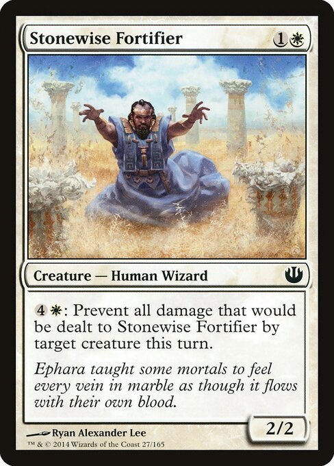 Stonewise Fortifier card from JOU #27