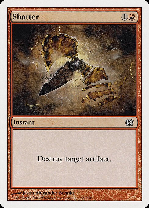 Shatter card from 8ED #220