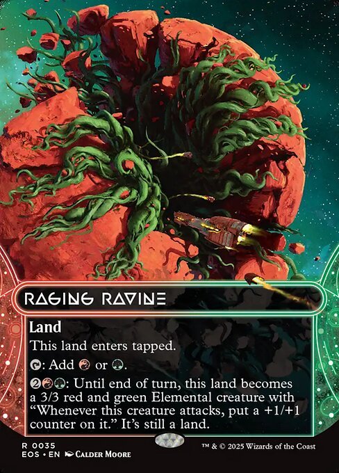 Raging Ravine card from EOS #35