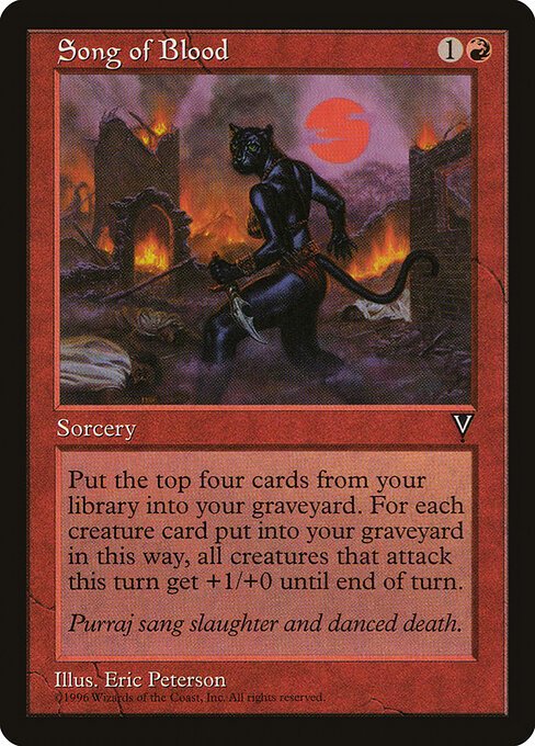 Song of Blood card from VIS #product-5927