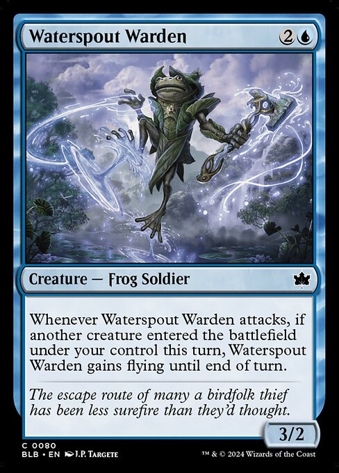 Waterspout Warden card from BLB #80