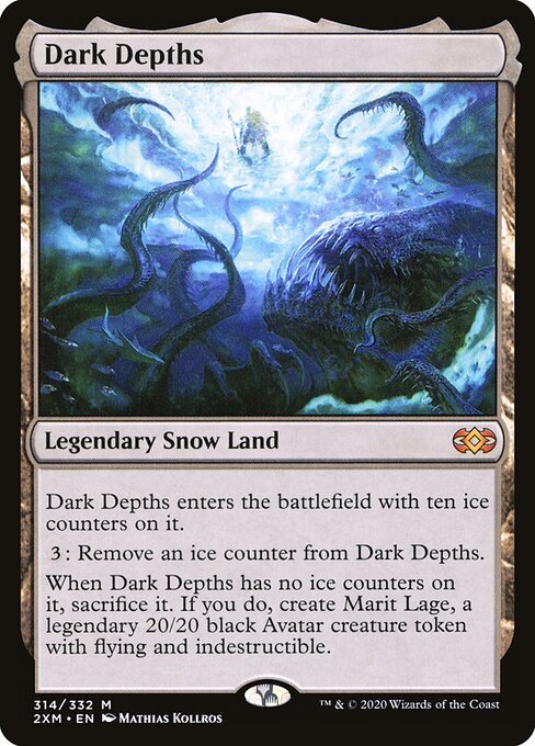 Dark Depths card from 2XM #314