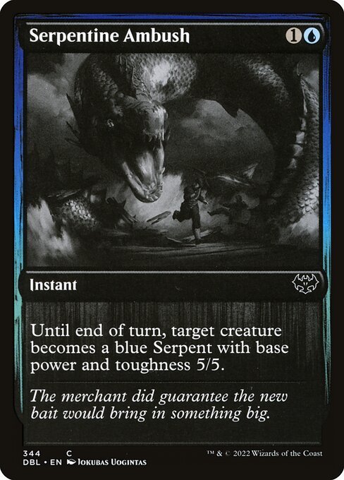 Serpentine Ambush card from DBL #344