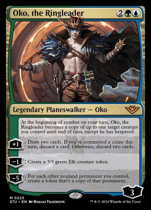 Oko, the Ringleader card from OTJ #223