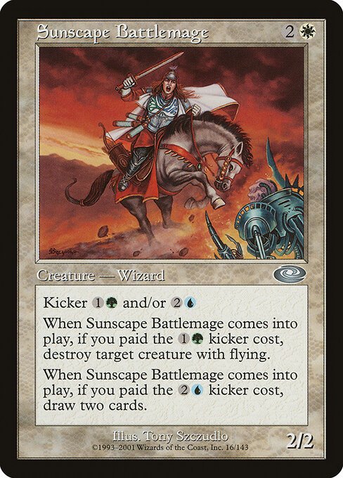 Sunscape Battlemage card from PLS #16