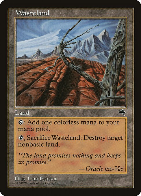 Wasteland card from TMP #330