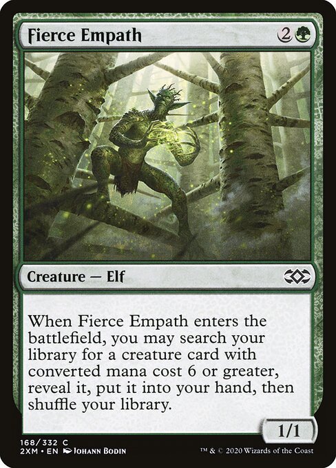 Fierce Empath card from 2XM #168