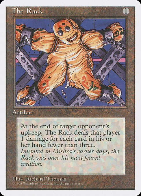 The Rack card from 4ED #370