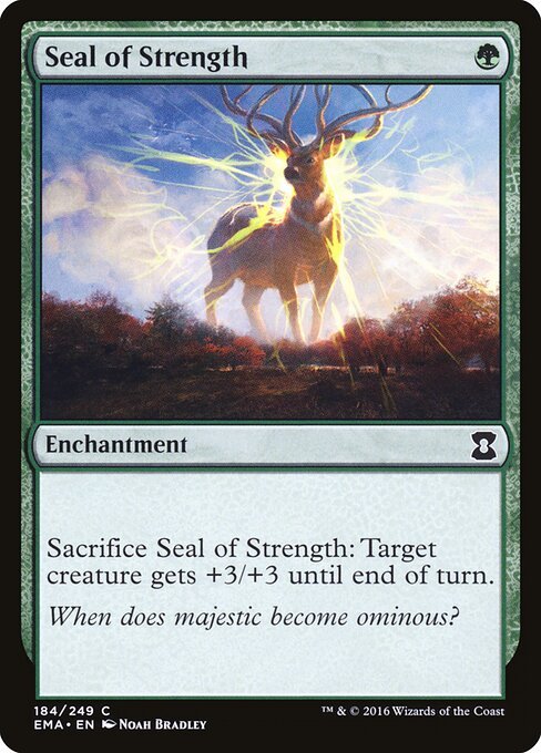 Seal of Strength card from EMA #184