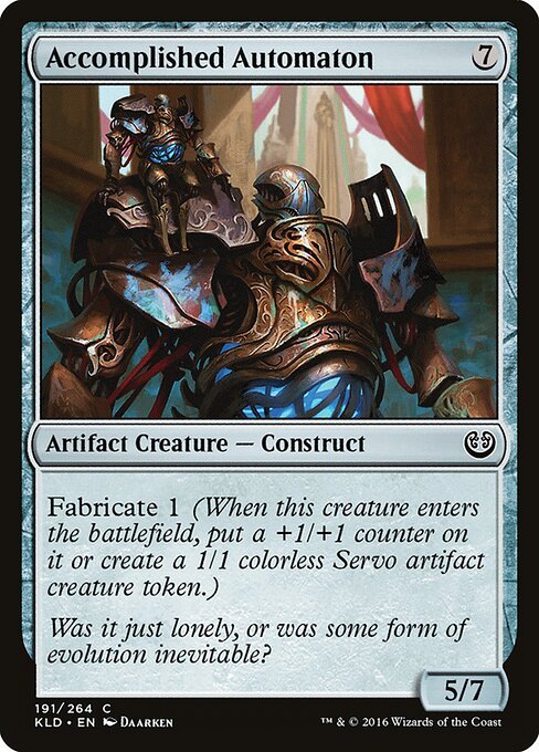 Accomplished Automaton card from KLD #191