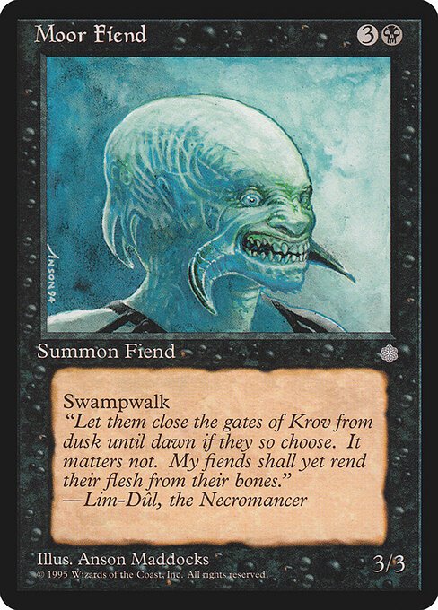 Moor Fiend card from ICE #product-4806