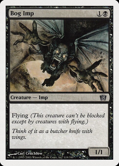 Bog Imp card from 8ED #119