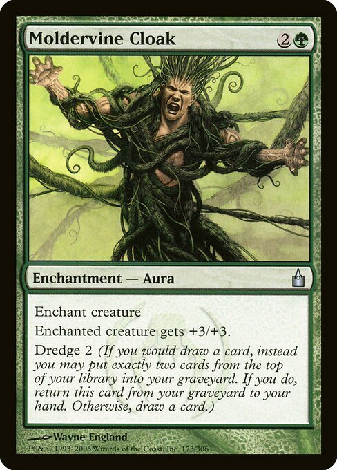 Moldervine Cloak card from RAV #173