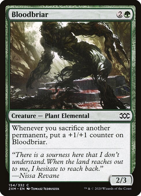 Bloodbriar card from 2XM #154
