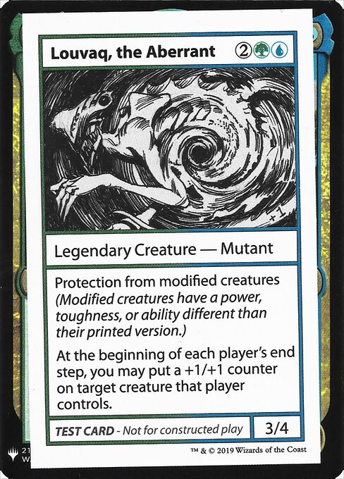 Louvaq, the Aberrant card from CMB1 #95