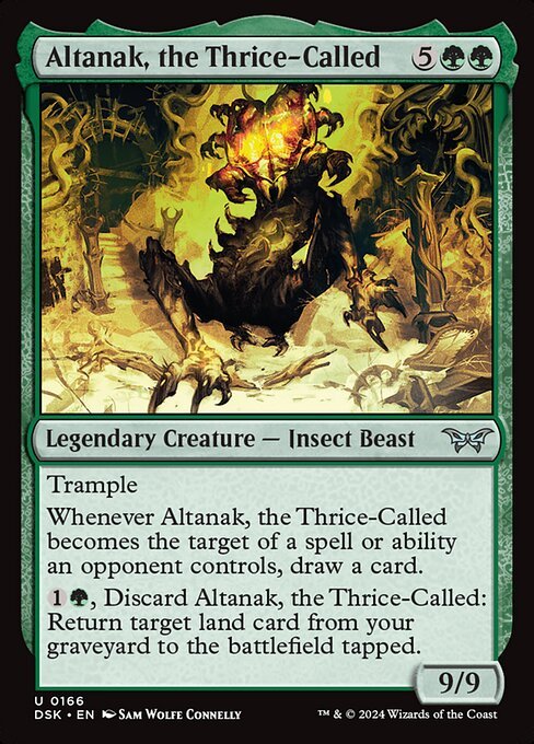 Altanak, the Thrice-Called card from DSK #166