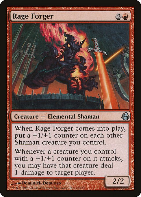 Rage Forger card from MOR #97