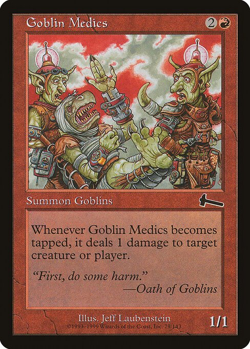 Goblin Medics card from ULG #79