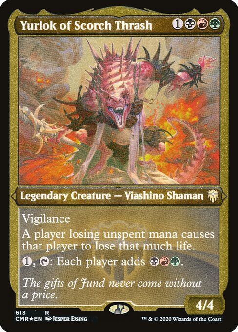 Yurlok of Scorch Thrash card from CMR #613