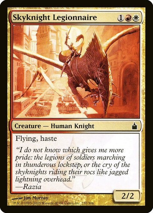 Skyknight Legionnaire card from RAV #232