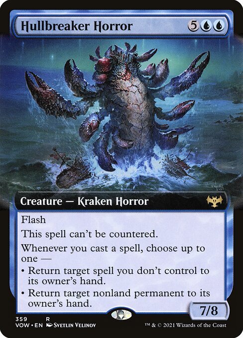Hullbreaker Horror card from VOW #359