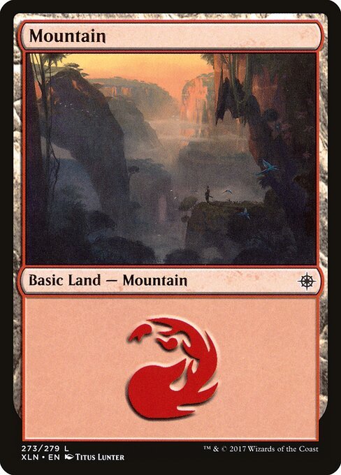Mountain (273) card from XLN #273