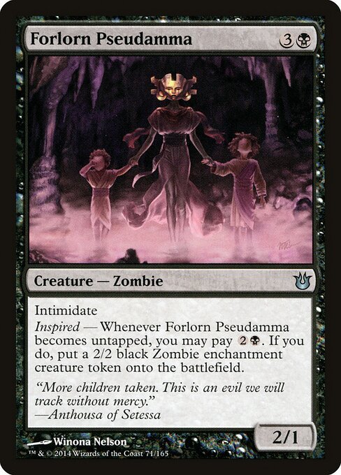 Forlorn Pseudamma card from BNG #71