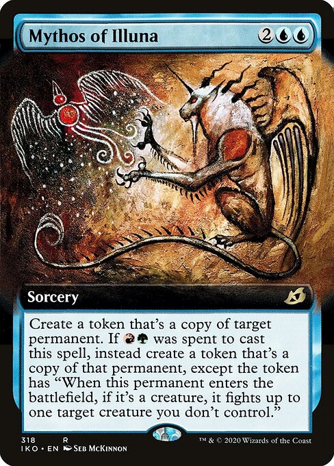 Mythos of Illuna card from IKO #318