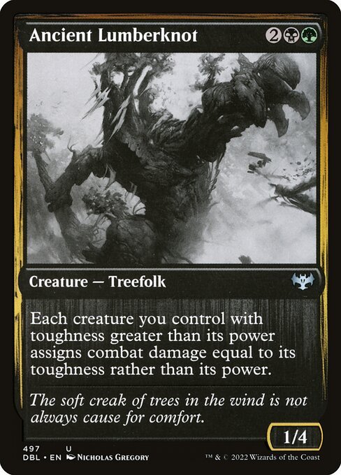 Ancient Lumberknot card from DBL #497