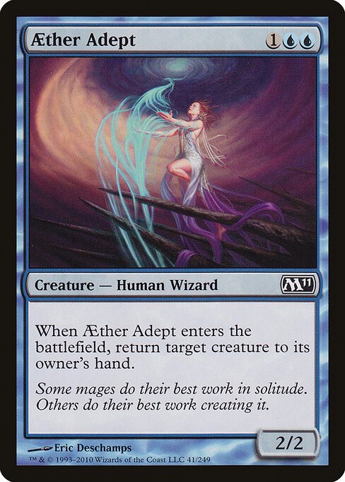 Aether Adept card from M11 #41