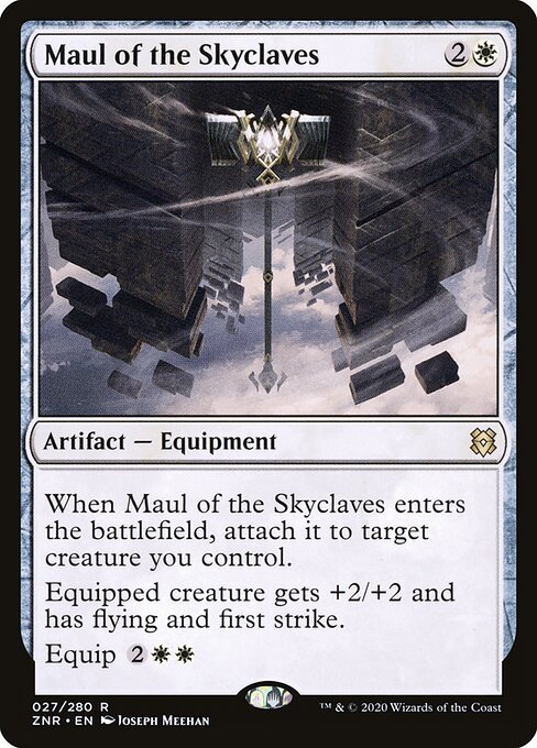 Maul of the Skyclaves card from ZNR #27