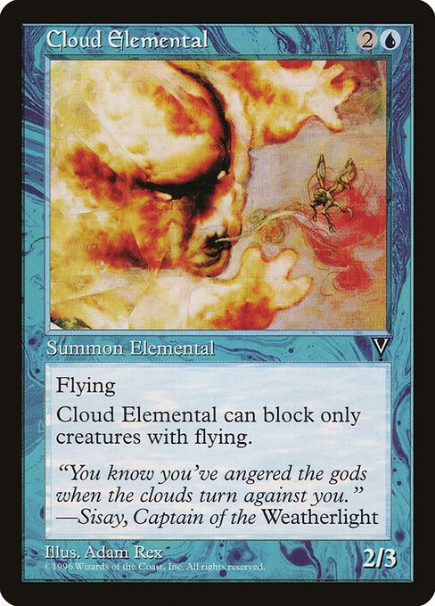 Cloud Elemental card from VIS #product-5815