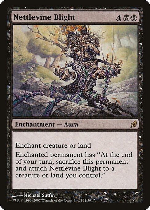 Nettlevine Blight card from LRW #131