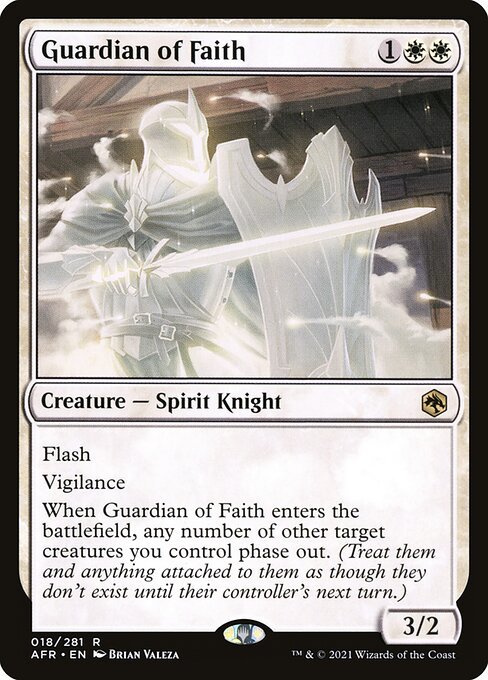 Guardian of Faith card from AFR #18