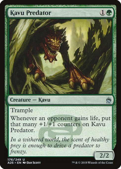 Kavu Predator card from A25 #176