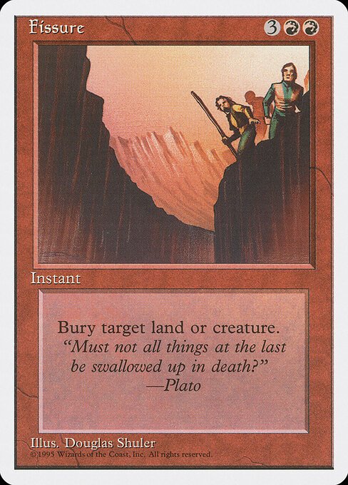 Fissure card from 4ED #product-1751