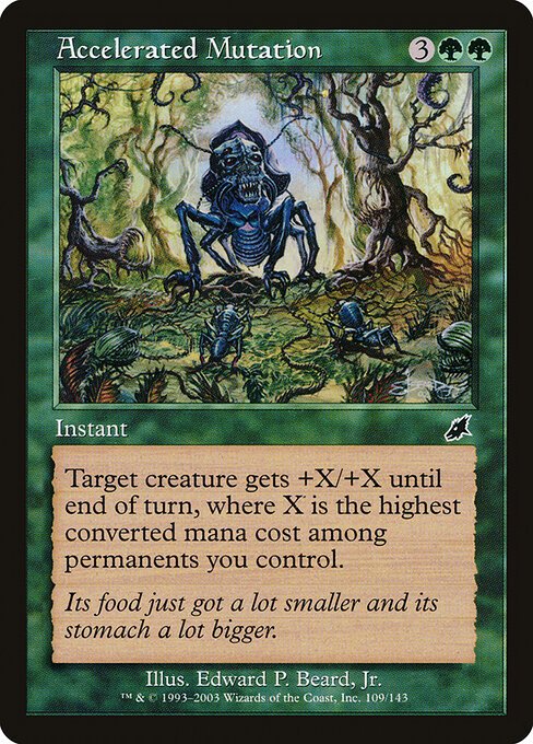 Accelerated Mutation card from SCG #109