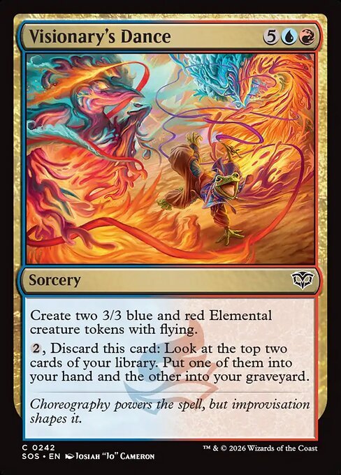 Visionary's Dance card from SOS #242