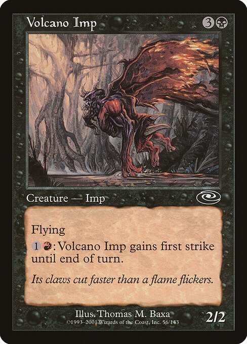 Volcano Imp card from PLS #56