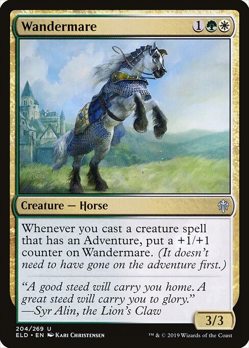 Wandermare card from ELD #204