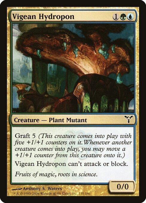 Vigean Hydropon card from DIS #135