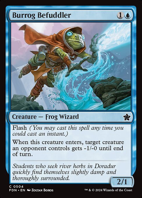 Burrog Befuddler card from FDN #504
