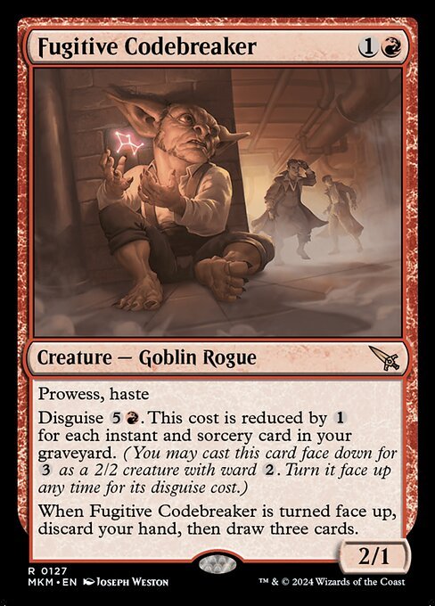 Fugitive Codebreaker card from MKM #127
