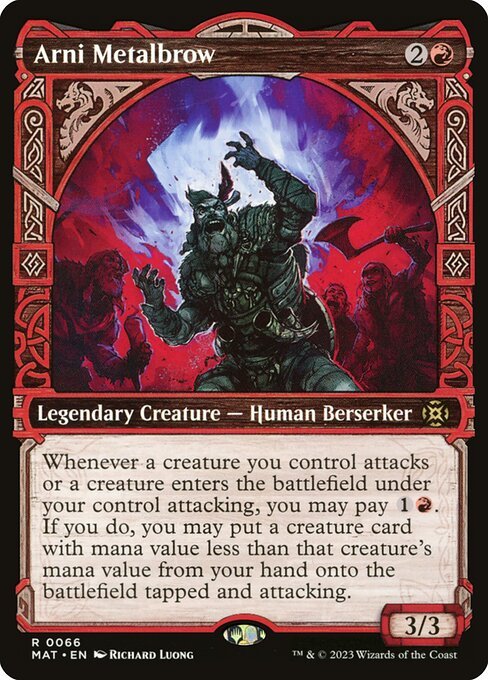 Arni Metalbrow card from MAT #66