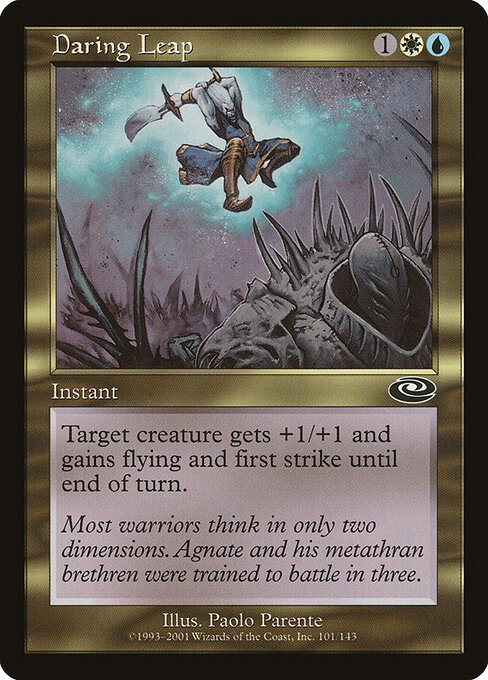 Daring Leap card from PLS #101