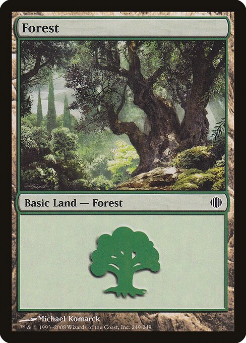 Forest (249) card from ALA #249