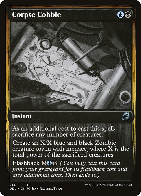 Corpse Cobble card from DBL #214