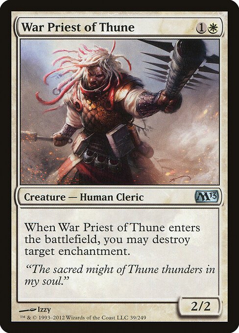 War Priest of Thune card from M13 #39