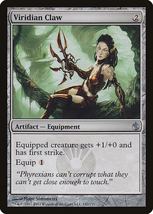 Viridian Claw card from MBS #143